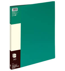 ALBUM OFERTOWY A4 GRAND 9002 120-1819 ZIELONY PVC 20 KIESZENI