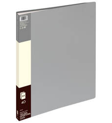 ALBUM OFERTOWY A4 GRAND 9004 120-1823 SZARY PVC 40 KIESZENI