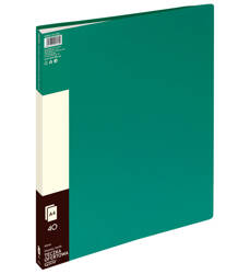 ALBUM OFERTOWY A4 GRAND 9004 120-1824 ZIELONY PVC 40 KIESZENI