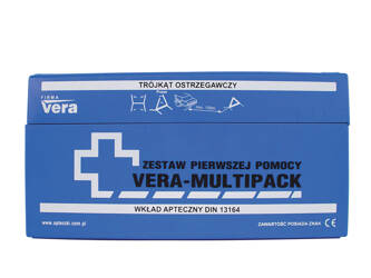 APTECZKA SAMOCHODOWA VERA MULTIPACK PUDEŁKO Z TWORZYWA