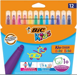 FLAMASTRY BIC KIDS KID COULEUR BABY 9020802 MIX*12