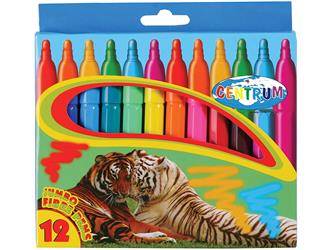 FLAMASTRY CENTRUM JUMBO ZOO 81852 MIX*12