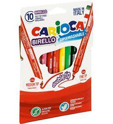 FLAMASTRY DWUSTRONNE CARIOCA 41438 BIRELLO 160-1462 MIX*10SZT