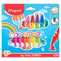 FLAMASTRY MAPED JUMBO COLORPEPS EARLY AGE 24 SZT