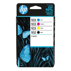 HP ORYGINALNY INK / TUSZ 6ZC71AE, HP 932/933, CMYK, MULTIPACK, HP OFFICEJET 6600, 6700, 7110, 7510, 7610, 7612