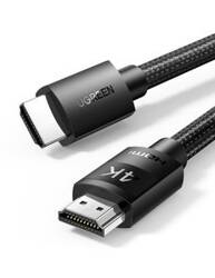 KABEL HDMI UGREEN HD119, 4K 60HZ, 1M (CZARNY)