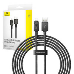 KABEL SZYBKIEGO ŁADOWANIA BASEUS USB DO IP 2,4A,2M (CZARNY)