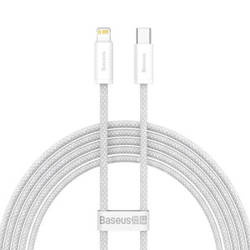 KABEL USB-C DO LIGHTNING BASEUS DYNAMIC SERIES, 20W, 2M (BIAŁY)