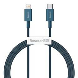 KABEL USB-C DO LIGHTNING BASEUS SUPERIOR SERIES, 20W, PD, 1M (NIEBIESKI)