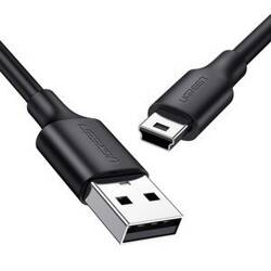 KABEL USB DO MINI USB UGREEN US132, 0.25M (CZARNY)