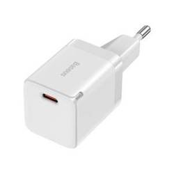 ŁADOWARKA SIECIOWA BASEUS GAN3 USB-C 30W (BIAŁA)