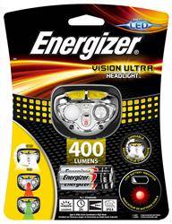 LATARKA CZOŁOWA ENERGIZER VISION ULTRA HEADLIGHT ŻÓŁTA + 3SZT. BATERII AAA