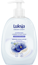 MYDŁO W PŁYNIE LUKSJA LINEN & RICE MILK 500ML