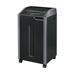 NISZCZARKA P-7/T-6 OTWÓR 305MM FELLOWES 425HS 100063597 CZARNA 10KRT SCINKI 1X5MM 121 LITRÓW