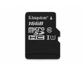 PAMIĘĆ MICROSDHC 16GB 10MBS KINGSTON SDCS/16GBSP