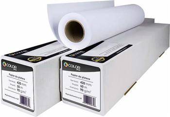 PAPIER DO PLOTERA 420MM X50M 90G COLORPLUS ATRAMENTOWY CP-420X50/90G GILZA 50MM 2 SZT