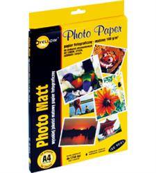 PAPIER FOTOGRAFICZNY MATOWY YELLOW ONE 4M140 150-1178 A4 140G 50ARK