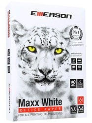 PAPIER KSERO A4 75G EMERSON MAXX WHITE BIAŁY 161 CIE 500 ARK