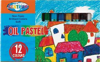 PASTELE OLEJOWE 60X7MM CENTRUM MAGIC VILLAGE 80590 MIX*12 12SZT