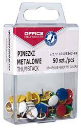 PINEZKI KOLOROWE OFFICE PRODUCTS 50SZT