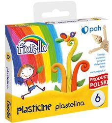 PLASTELINA FIORELLO 170-1430 6KOL 6*16G