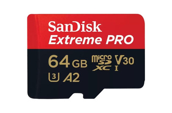 SANDISK KARTA EXTREME PRO MICROSDXC 64GB 200/90 MB/S A2 V30