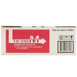 TONER ORYGINALNY KYOCERA TK590M TK590M=1T02KVBNL0 MAGENTA 5000 STRON