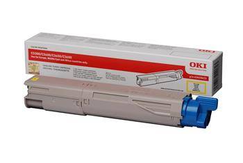 TONER ORYGINALNY OKI C3450-TY 43459433 YELLOW 1500 STRON