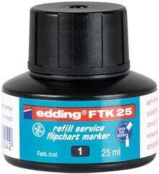 TUSZ DO MARKERÓW FLIPCHART EDDING FTK 25 CZARNY 25ML