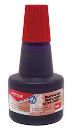 TUSZ DO STEMPLI OFFICE PRODUCTS CZERWONY 30ML