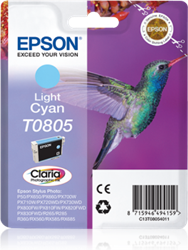 TUSZ ORYGINALNY EPSON T0805 C13T08054011 LIGHT CYAN 7,4 ML