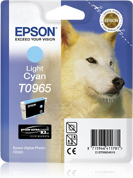 TUSZ ORYGINALNY EPSON T0965 C13T09654010 LIGHT CYAN 11,4 ML