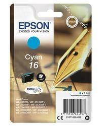 TUSZ ORYGINALNY EPSON T1622 C13T16224012 CYAN  3,1 ML