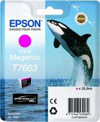 TUSZ ORYGINALNY EPSON T7603 C13T76034010 MAGENTA  25,9 ML