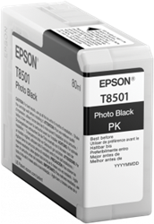 TUSZ ORYGINALNY EPSON T8501 C13T850100 PHOTO CZARNY 80 ML